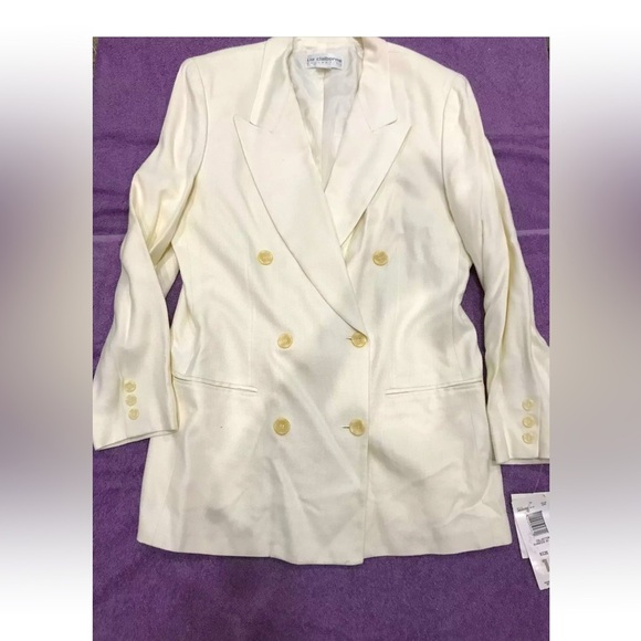 Liz Claiborne Collection NWT Size 10 Long Blazer Popular Style Vintage Look - Picture 1 of 5